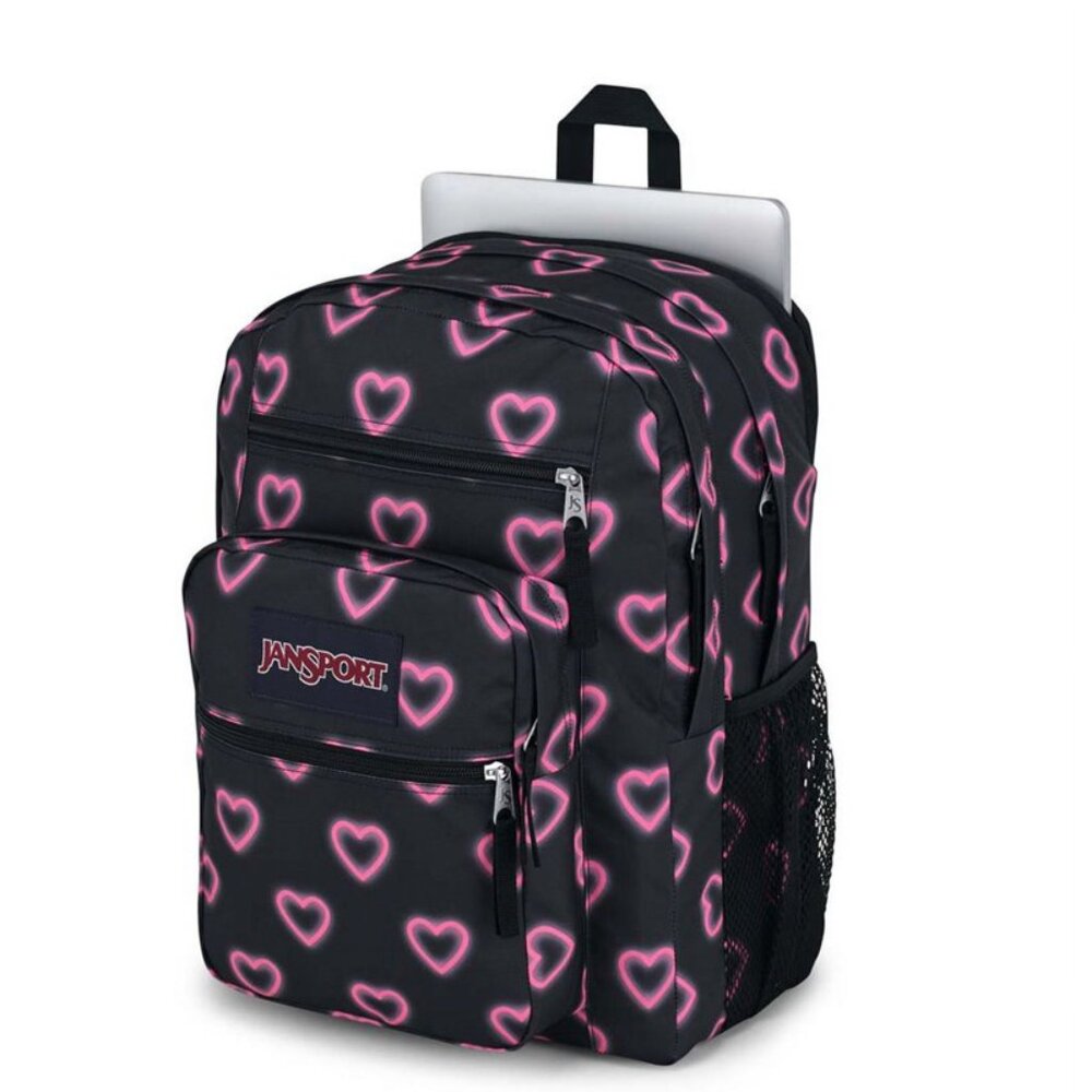 Brand New with Tags Jansport Big Student Happy hearts Backpack!
